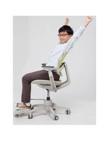 Крісло DUOREST DuoFlex Junior Mesh підліткове ортопедичне, колір зелений - Купити крісло підліткове ортопедичне. Ціна 