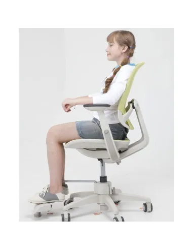 Крісло DUOREST DuoFlex Junior Mesh підліткове ортопедичне, колір зелений - Купити крісло підліткове ортопедичне. Ціна 
