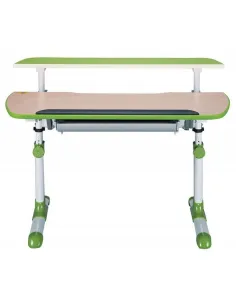 Стол Бюрократ Conductor-12/BEECH&G письменный детский, цвет зеленый, бук 2