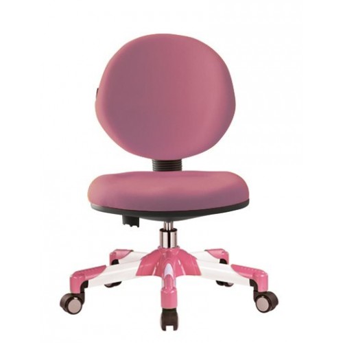Кресло Mealux  Y-120 KP металл белый / обивка розовая однотонная