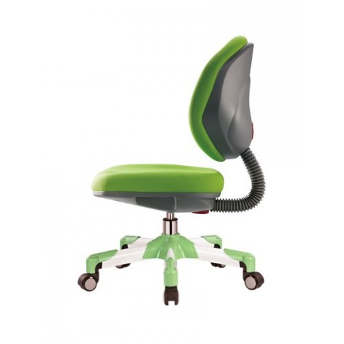 Кресло Mealux Y-120 KZ металл белый / обивка зеленая однотонная