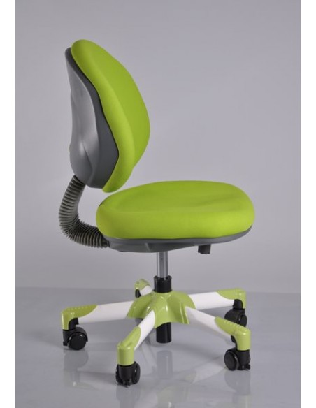 Кресло Mealux Y-120 KZ металл белый / обивка зеленая однотонная