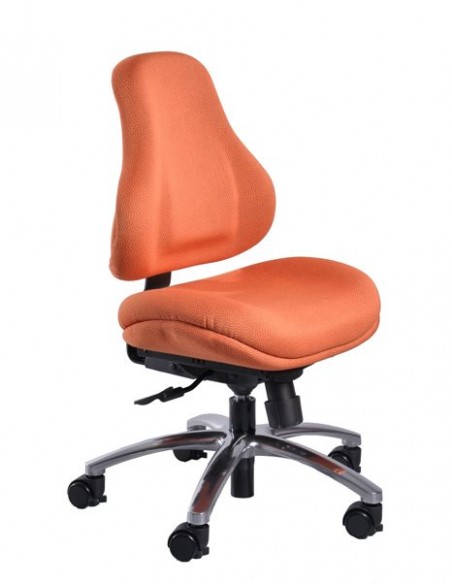 Кресло Mealux  Y-128 OR обивка оранжевая в точку
