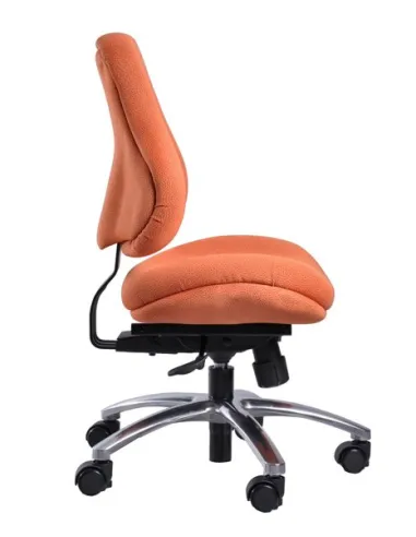 Кресло Mealux  Y-128 OR обивка оранжевая в точку