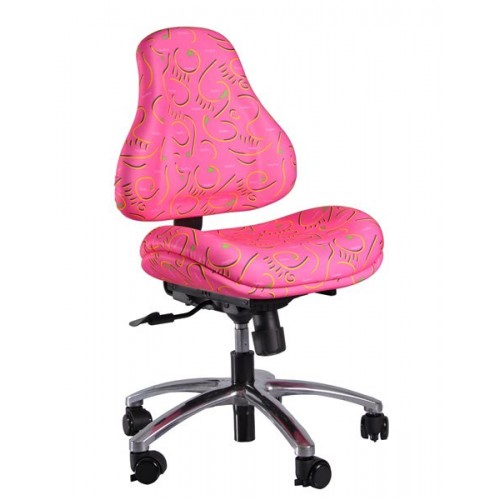 Кресло Mealux Y-128 P обивка розовая с рисунком