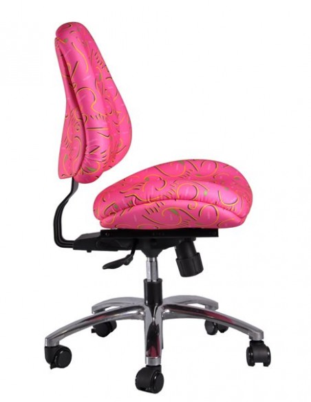 Кресло Mealux Y-128 P обивка розовая с рисунком