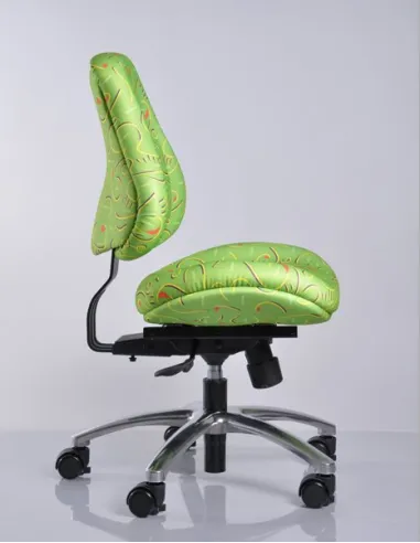 Кресло Mealux  Y-128 Z обивка зеленая с рисунком