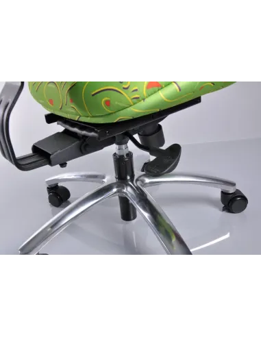 Кресло Mealux  Y-128 Z обивка зеленая с рисунком