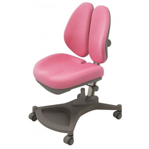 Кресло Mealux Y-132 PN серебристый металл / обивка розовая однотонная