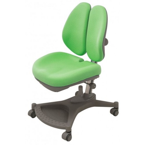 Кресло Mealux  Y-132 Z серебристый металл / обивка зеленая однотонная