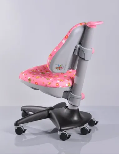 Кресло  Mealux Y-317 PN обивка розовая со зверятами