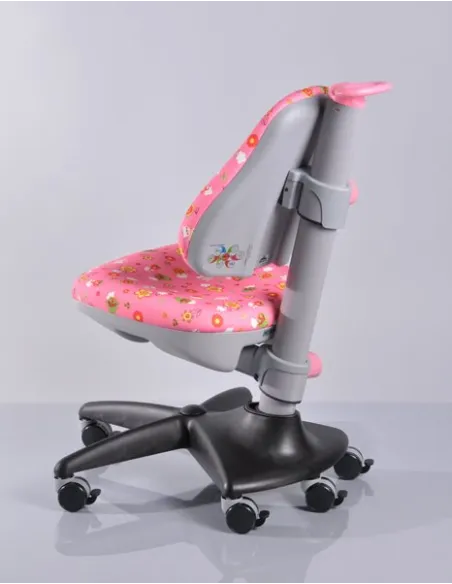 Кресло  Mealux Y-317 PN обивка розовая со зверятами