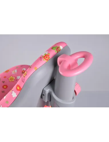 Кресло  Mealux Y-317 PN обивка розовая со зверятами