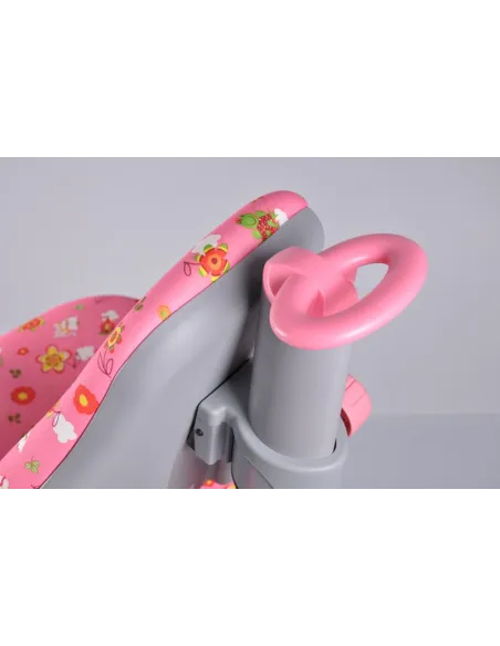 Кресло  Mealux Y-317 PN обивка розовая со зверятами