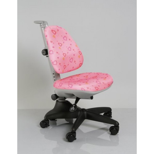 Кресло Mealux Y-317 PL розовое с сердечками