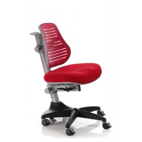 Кресло Mealux Y-327 KR обивка однотонная красная