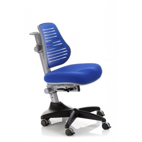 Кресло Mealux Y-327 SB обивка однотонная синяя
