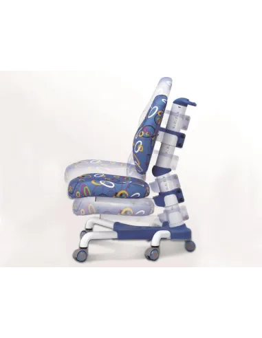Кресло Mealux  Y-718 WKS белый металл / обивка  фиолетовая однотонная