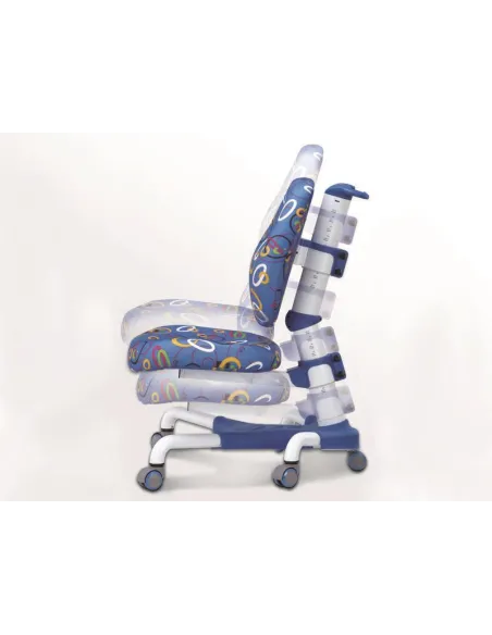 Кресло Mealux Y-718 WR белый металл / обивка красная с кольцами