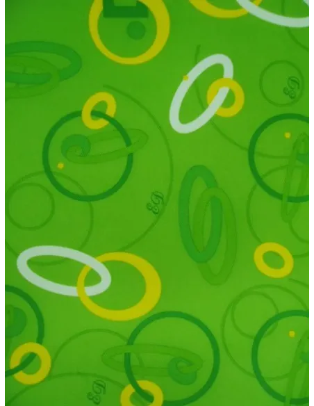 Кресло Mealux Y-718 WZ белый металл / обивка зеленая с кольцами