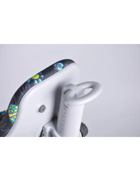 Кресло Mealux Y-818 GB обивка черная с жучками