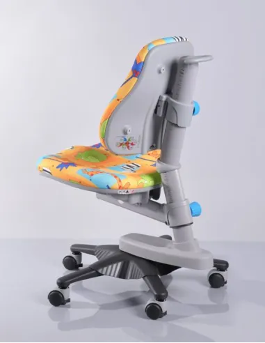 Кресло Mealux Y-818 GR1 обивка желтая со зверятами