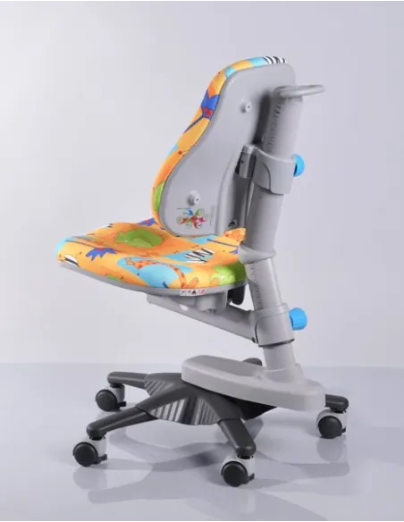 Кресло Mealux Y-818 GR1 обивка желтая со зверятами