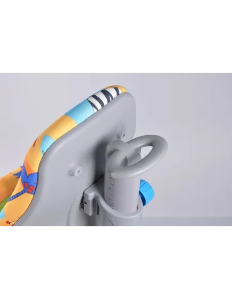 Кресло Mealux Y-818 GR1 обивка желтая со зверятами