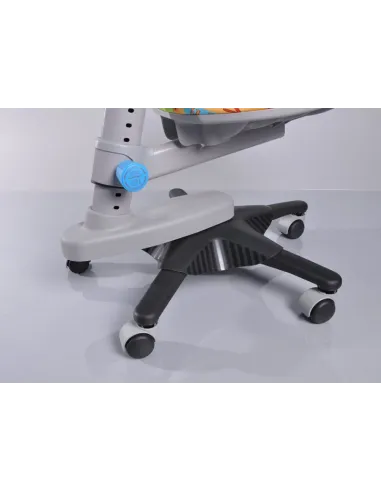 Кресло Mealux Y-818 GR1 обивка желтая со зверятами