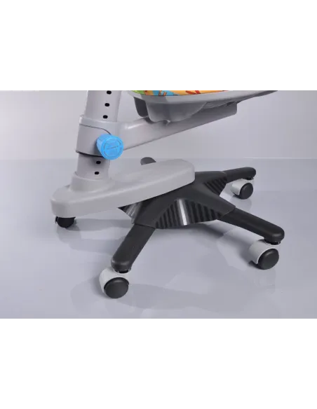 Кресло Mealux Y-818 GR1 обивка желтая со зверятами