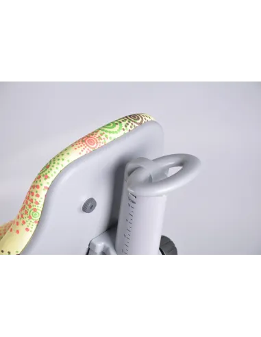 Кресло Y-818 Mealux  GR2 обивка салатовая с салютиками