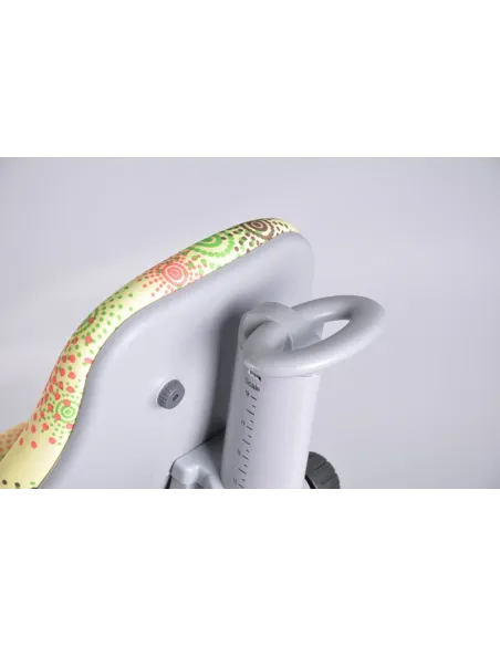 Кресло Y-818 Mealux  GR2 обивка салатовая с салютиками