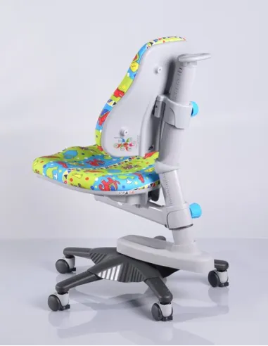 Кресло Mealux Y-818 GR3 обивка зеленая со зверятами