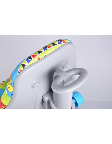 Кресло Mealux Y-818 GR3 обивка зеленая со зверятами