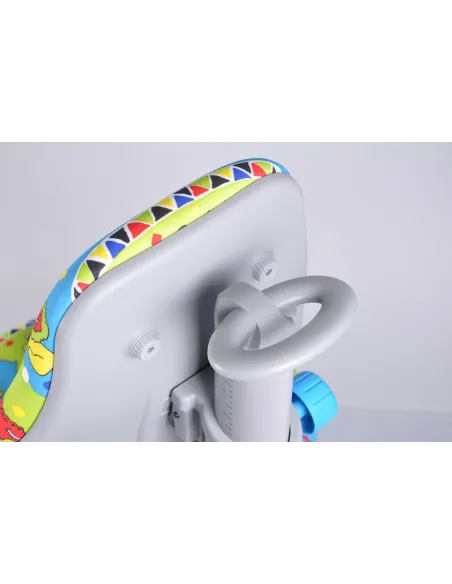 Кресло Mealux Y-818 GR3 обивка зеленая со зверятами