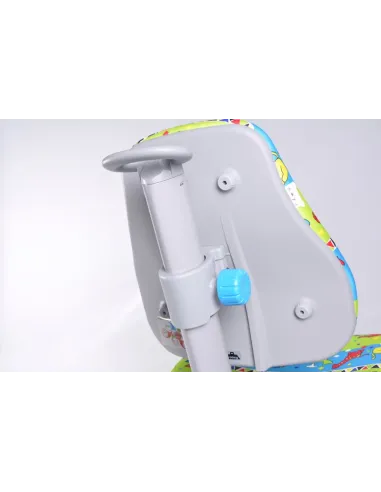 Кресло Mealux Y-818 GR3 обивка зеленая со зверятами