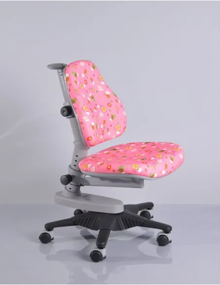 Кресло Mealux Y-818 PN обивка розовая со зверятами