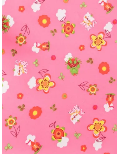 Кресло Mealux Y-818 PN обивка розовая со зверятами