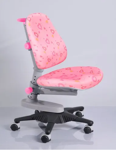 Кресло Mealux  Y-818 PL обивка розовая с сердечками