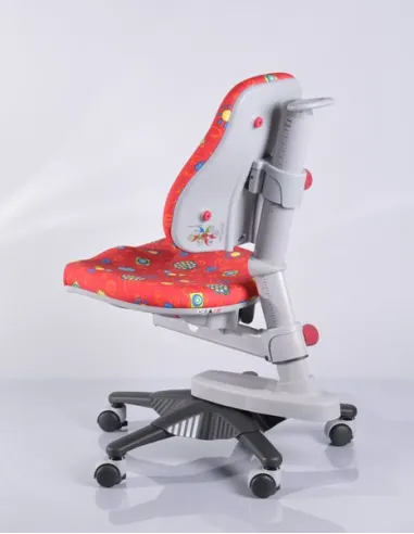 Кресло Mealux Y-818 RR обивка красная с жучками