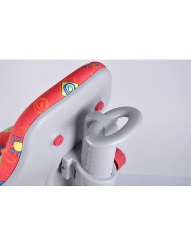 Кресло Mealux Y-818 RR обивка красная с жучками