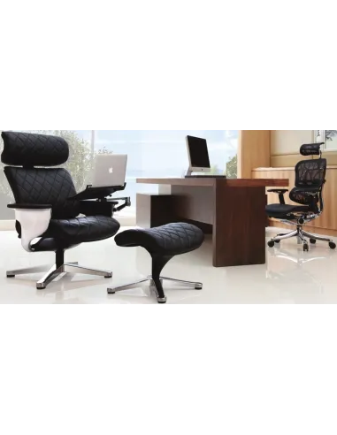 Кресло NUVEM (EP-HAL-B-R) для руководителя