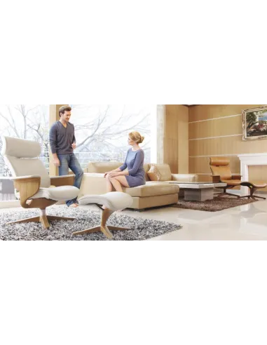 Кресло-реклайнер NUVEM LUX для дома