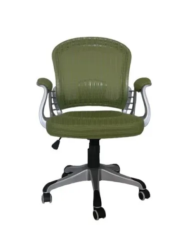 Кресло BARSKY COLOR CHAMPAIGNE Silver/Green (CM-04)