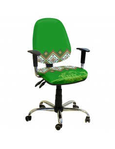 Кресло БРИДЖ хром Украина №2 для оператора