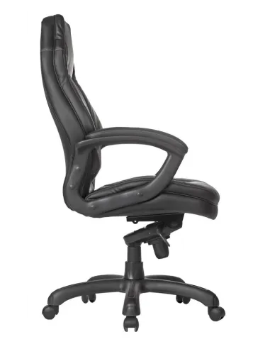 Кресло PARTCOM Юта для руководителя, черное, усиленное до 250 кг