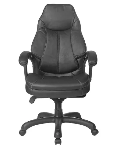 Кресло PARTCOM Юта для руководителя, черное, усиленное до 250 кг