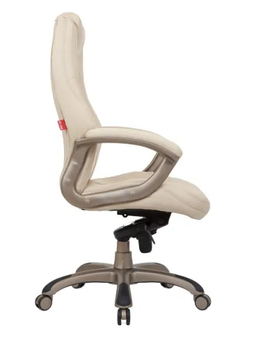 Кресло PARTCOM Флорида для руководителя, слоновая кость, усиленное до 250 кг