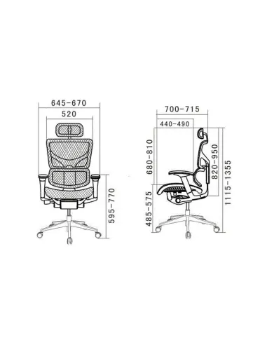 Кресло EXPERT Sail ART для руководителя, эргономичное, цвет черный