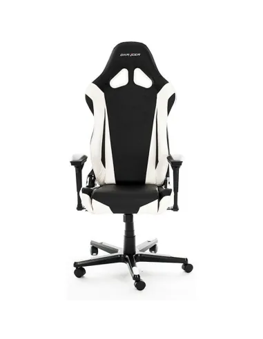 Кресло DXRacer OH/RF0/NW для геймера, компьютерное, черно-белое